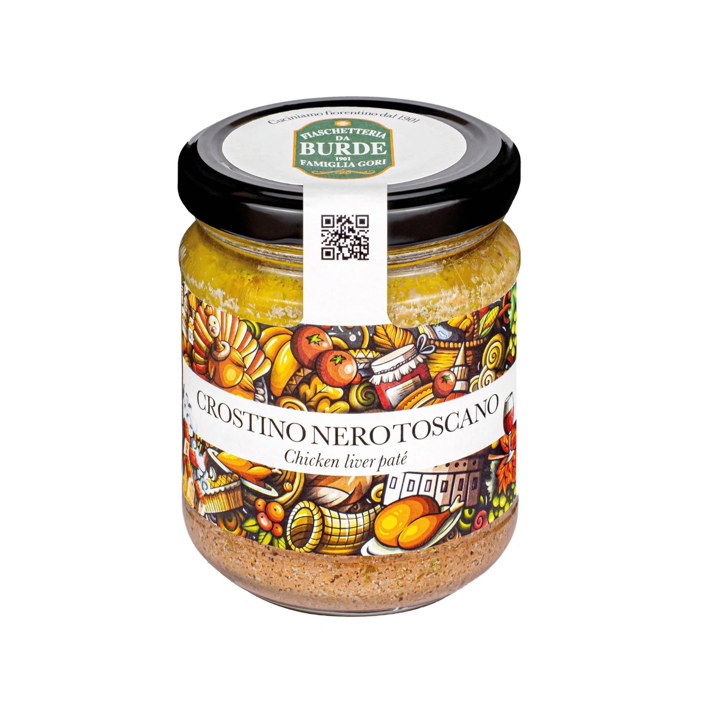 SALSA CROSTINO NERO TOSCANO DA BURDE