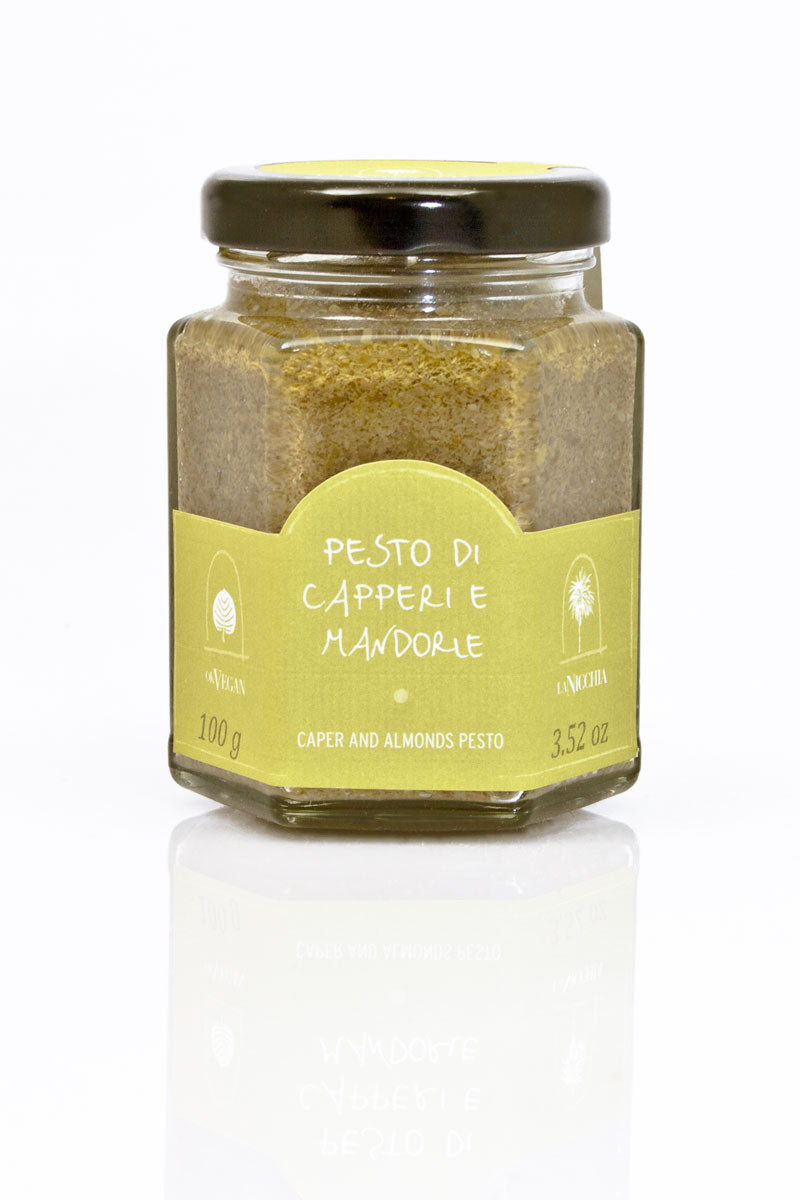 PESTO DI CAPPERI E MANDORLE LA NICCHIA