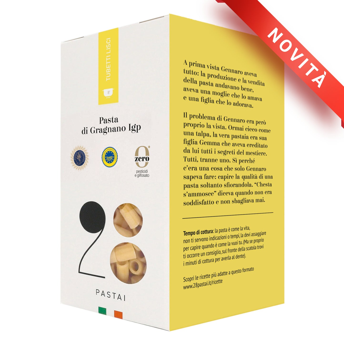 TUBETTI LISCI DI GRAGNANO IGP 28 PASTAI