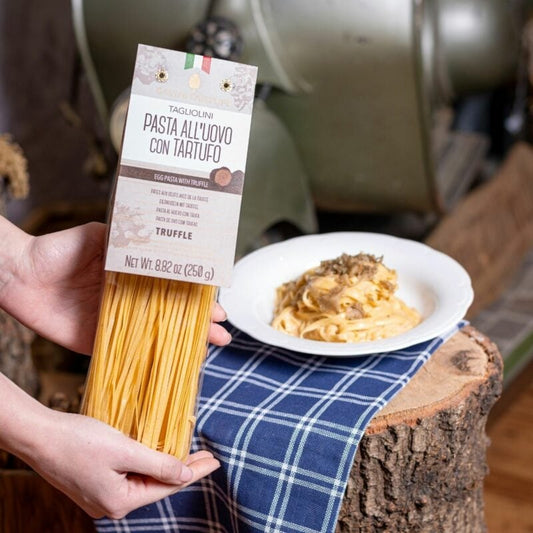 PASTA ALL'UOVO CON TARTUFO TAGLIOLINI SAVINI TARTUFI