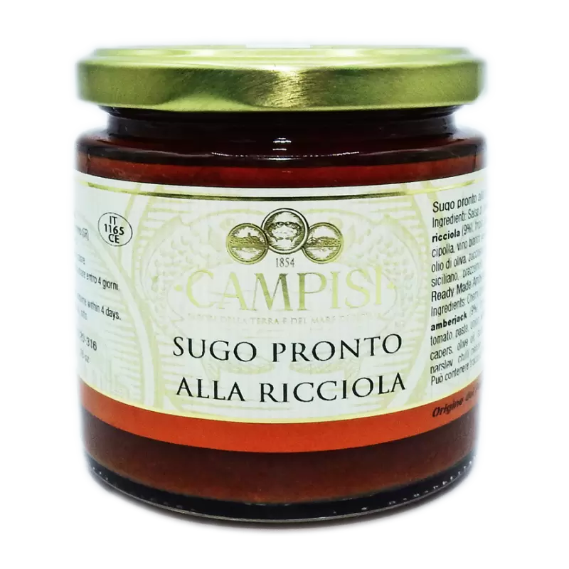 SUGO PRONTO ALLA RICCIOLA CAMPISI