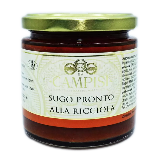 SUGO PRONTO ALLA RICCIOLA CAMPISI